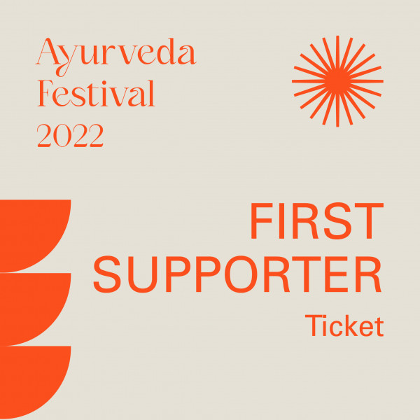 Ayurveda Festival First Supporter Ticket