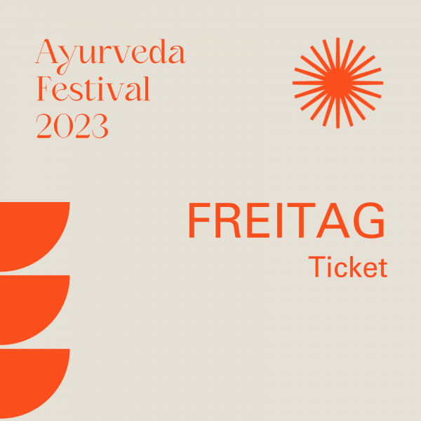 Ayurveda Festival FREITAG Ticket
